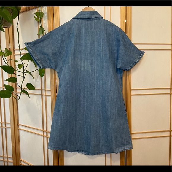 Denim Dress with Pockets NWOT - Picture 4 of 4
